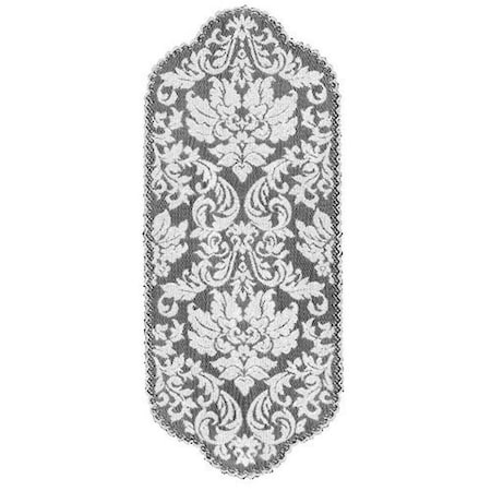 Heritage Lace Heritage Lace HD-1434CG Damask 14 x 34 in. Runner; Colonial Gold HD-1434CG